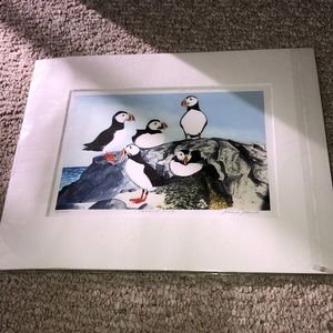 Puffins Painting